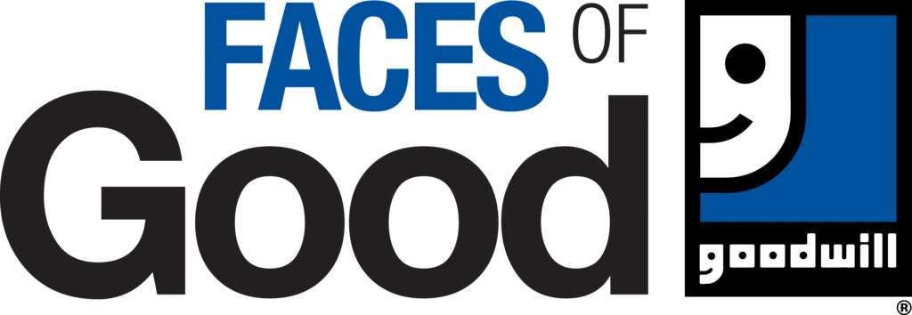 Goodwill Faces of Good Logo Goodwill Faces of Good Logo