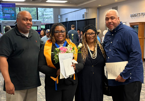 Gabby Walter Gradutaion Gabby Walter graduating Phi Theta Kappa Honors Society.