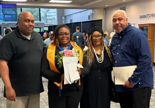 Gabby Walter Gradutaion Gabby Walter graduating Phi Theta Kappa Honors Society.