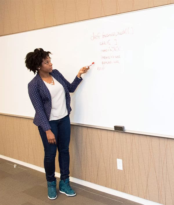 white board instruction